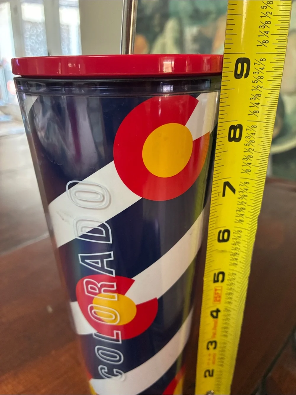Starbucks Colorado State Flag Acrylic Tumbler 24oz
